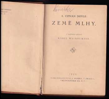 Arthur Conan Doyle: Země mlhy