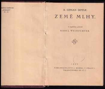 Arthur Conan Doyle: Země mlhy
