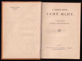 Arthur Conan Doyle: Země mlhy