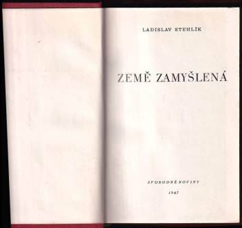 Ladislav Stehlík: Země zamyšlená