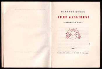 Manfred Kyber: Země zaslíbení