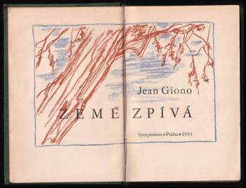 Jean Giono: Země zpívá