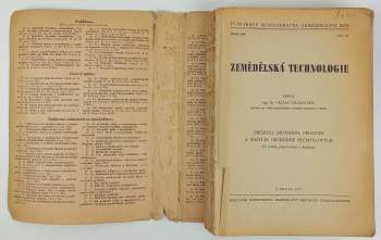 Václav Vilikovský: Zemědělská technologie