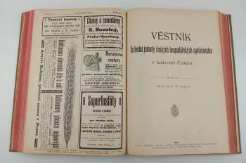 Antonín Kolárský: Zemědělské listy, ROČNÍK XV., číslo 1-42 + Věstník Ústřední jednoty českých hospodářských společenstev