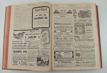 Antonín Kolárský: Zemědělské listy, ROČNÍK XV., číslo 1-42 + Věstník Ústřední jednoty českých hospodářských společenstev
