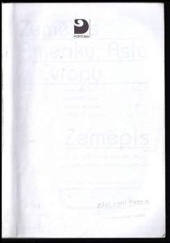 Josef Brinke: Zeměpis Ameriky, Asie a Evropy