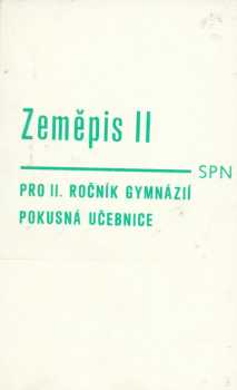 Zeměpis pro 2. ročník gymnázií