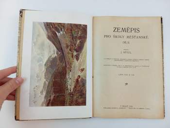 Jakub Hötzl: Zeměpis pro školy měšťanské