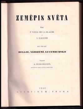 Albert Demangeon: Zeměpis světa