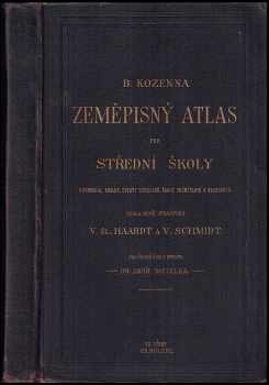 Blaž Kocen: B[lasia] Kozenna zeměpisný atlas pro střední školy