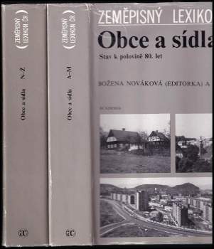 Božena Nováková: Zeměpisný lexikon ČR