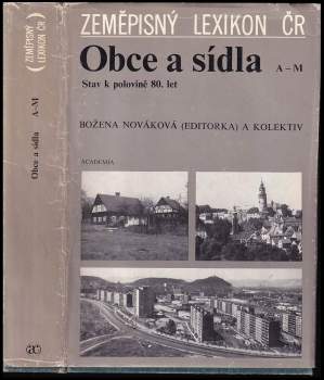 Božena Nováková: Zeměpisný lexikon ČR