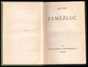 Jan Čep: Zeměžluč