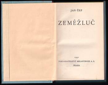 Jan Čep: Zeměžluč