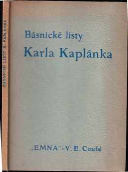 Karel Kaplánek: Zemi nejkrásnější