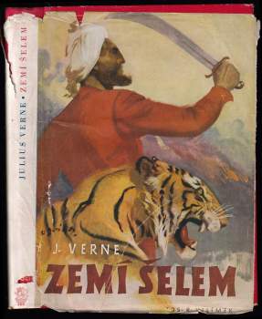 Zemí šelem - OBÁLKA ZDENĚK BURIAN - Jules Verne (1949, Jos. R. Vilímek) - ID: 823295