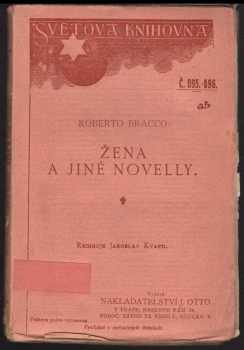 Roberto Bracco: Žena a jiné novelly