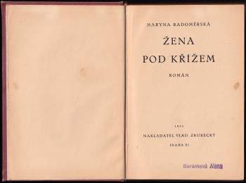 Maryna Radoměrská: Žena pod křížem