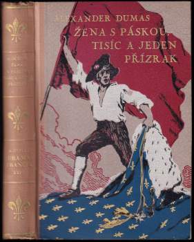 Žena se sametovou páskou