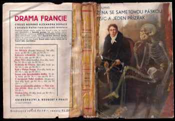 Žena se sametovou páskou + Tisíc a jeden přízrak - OBÁLKA ZDENĚK BURIAN : fantastická povídka - Alexandre Dumas (1934, Alois Neubert) - ID: 210419