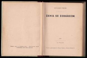Eduard Fiker: Žena se zobákem