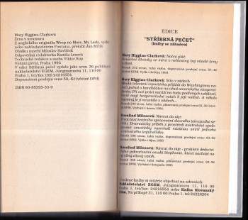 Mary Higgins Clark: Žena v mramoru