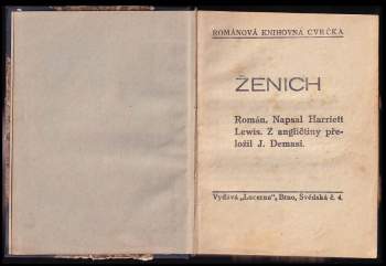 Harriett Lewis: Ženich