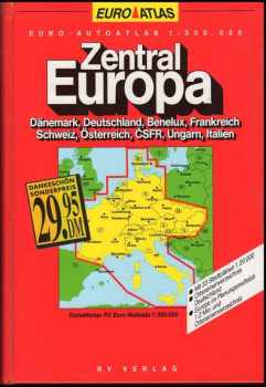 Zentral Europa : Dänemark,Deutschland,Benelux,Frankreich, Schweiz,Österreich,Polen,ČR,SR,Ungarn,Italien