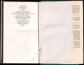 Milan Kundera: Žert