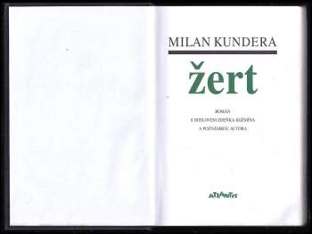 Milan Kundera: Žert