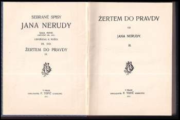 Jan Neruda: Žertem do pravdy