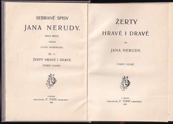 Jan Neruda: Žerty hravé i dravé