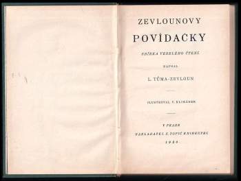 Ladislav Tuma: Zevlounovy povídačky
