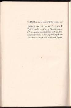 Egon Hostovský: Žhář