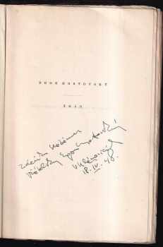 Egon Hostovský: Žhář