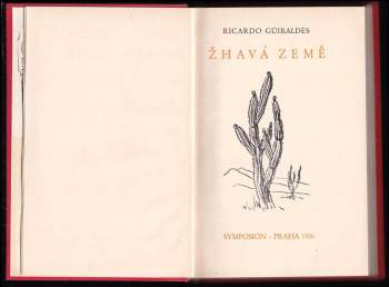 Ricardo Güiraldes: Žhavá země