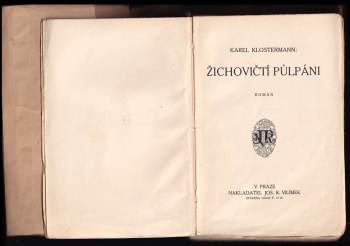 Karel Klostermann: Žichovičtí půlpáni