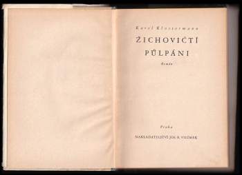 Karel Klostermann: Žichovičtí půlpáni