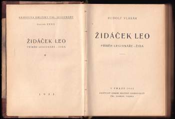 Rudolf Vlasák: Židáček Leo