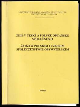Židé v české a polské občanské společnosti