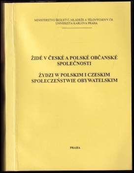 Židé v české a polské občanské společnosti
