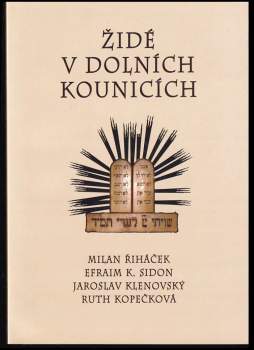 Židé v Dolních Kounicích