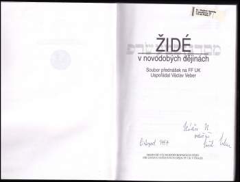 Židé v novodobých dějinách