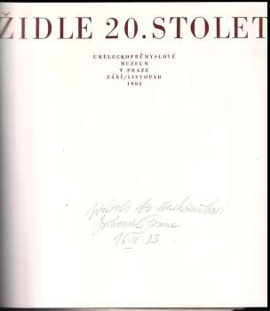 Milena Lamarová: Židle 20. století