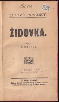 Václav Š Kronus: Židovka