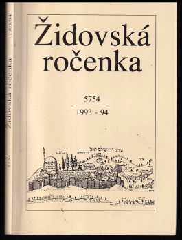 Alice Marxová: Židovská ročenka 1993 - 94