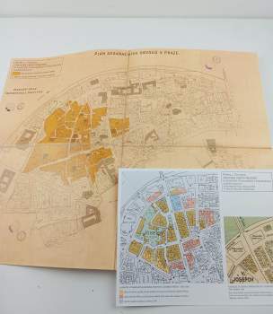 Židovské město pražské na vedutách, fotografiích a pohlednicích