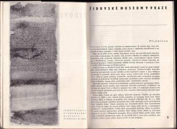 Hana Volavková: Židovské museum v Praze