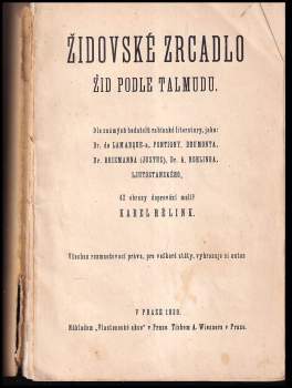 Karel Rélink: Židovské zrcadlo