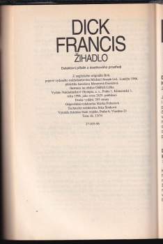 Dick Francis: Žihadlo